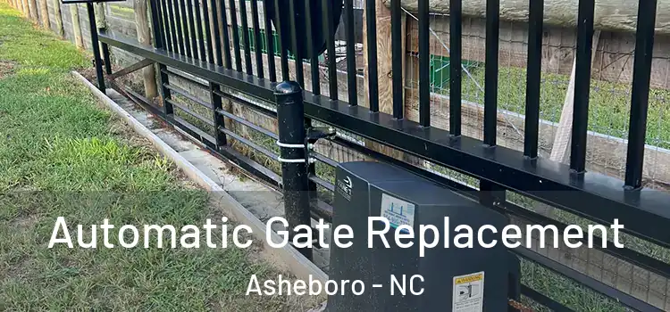 Automatic Gate Replacement Asheboro - NC