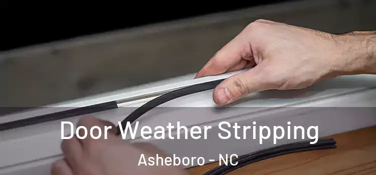 Door Weather Stripping Asheboro - NC