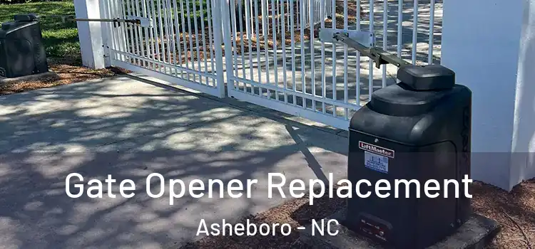 Gate Opener Replacement Asheboro - NC
